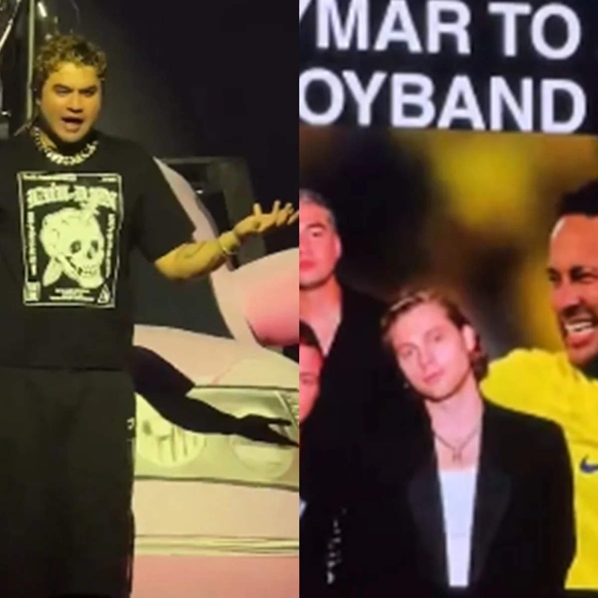 Neymar é vaiado em show do 5 Seconds of Summer e cantor se junta ao público