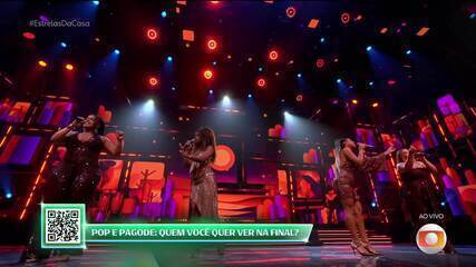 Esther Nunes, Julliana Franco, Hanaya e Vick Nunes Cantam 'Sinto Sua Falta'