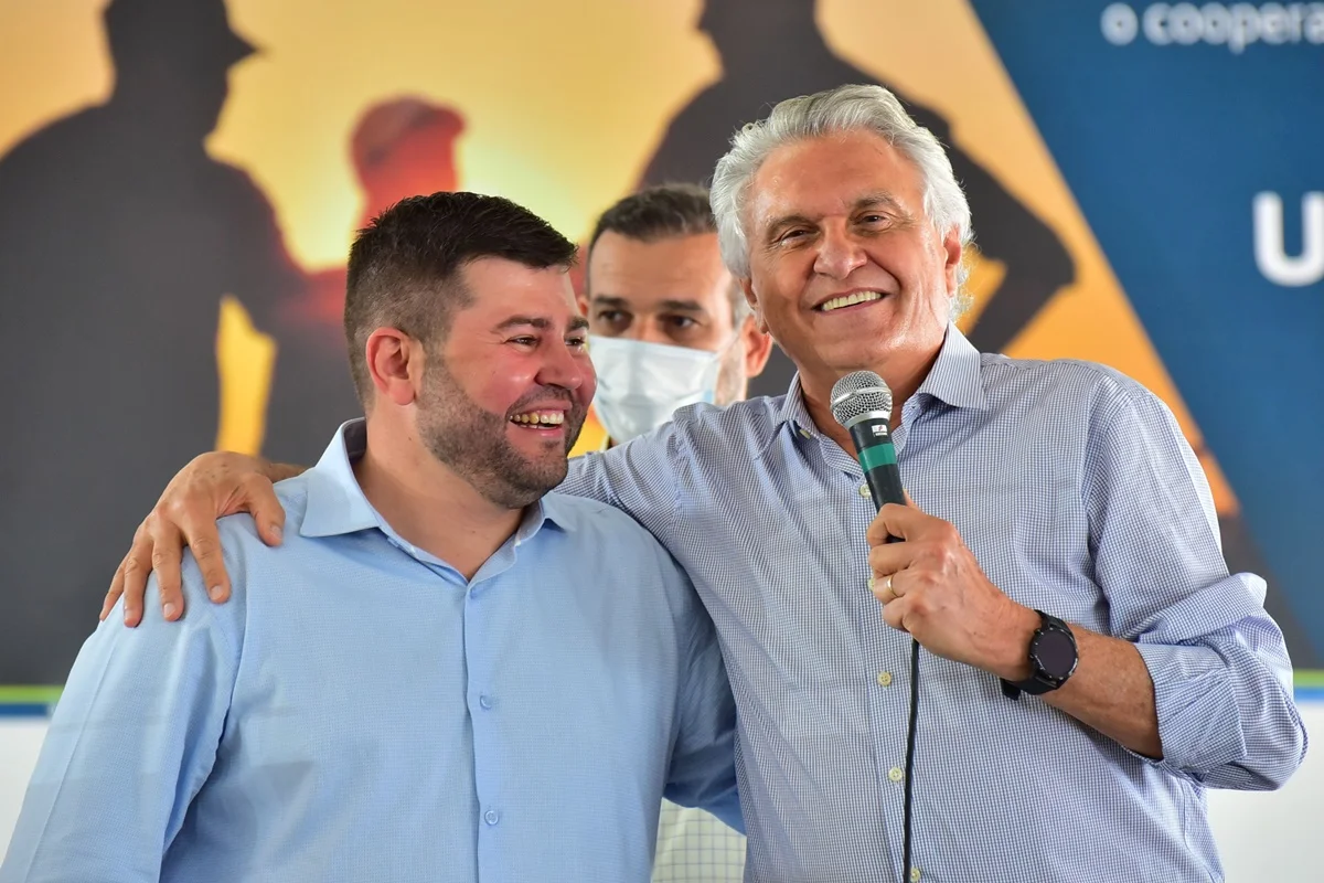 Caiado e Amilton Filho (MDB) - Metrópoles
