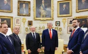 Lula e Trump em encontro na Casa Branca