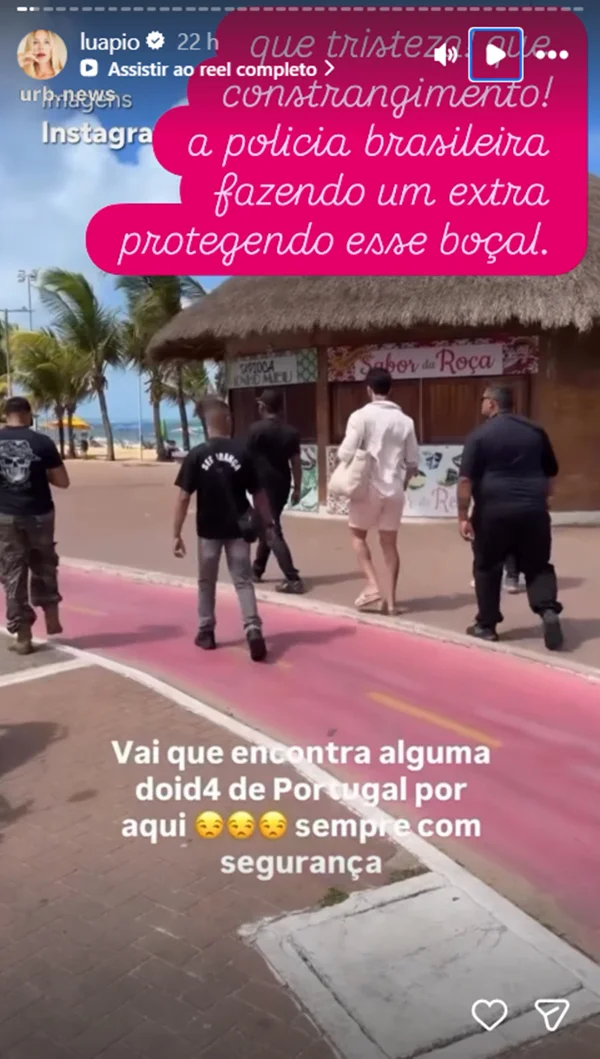 Luana Pìovani rebate após nova provocação de Rico Melquiades: “Boçal”