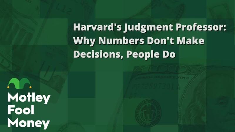 Juiz da Harvard: Números não tomam decisões; as pessoas tomam.