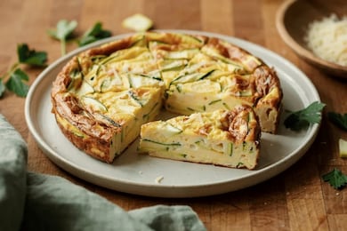 Tem abobrinha em casa? Aprenda essa torta de liquidificador para o lanche da tarde