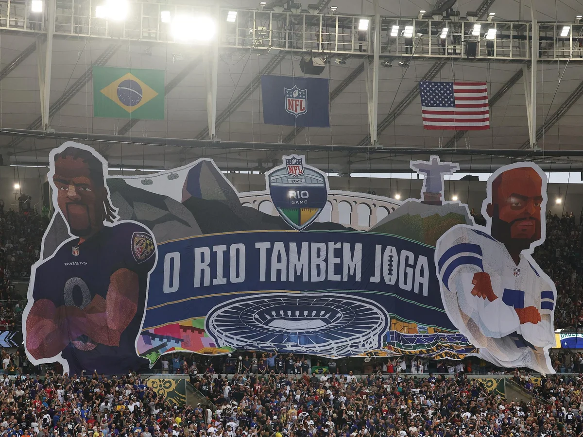"Atmosfera incrível": estrangeiros elogiam partida da NFL no Rio de Janeiro