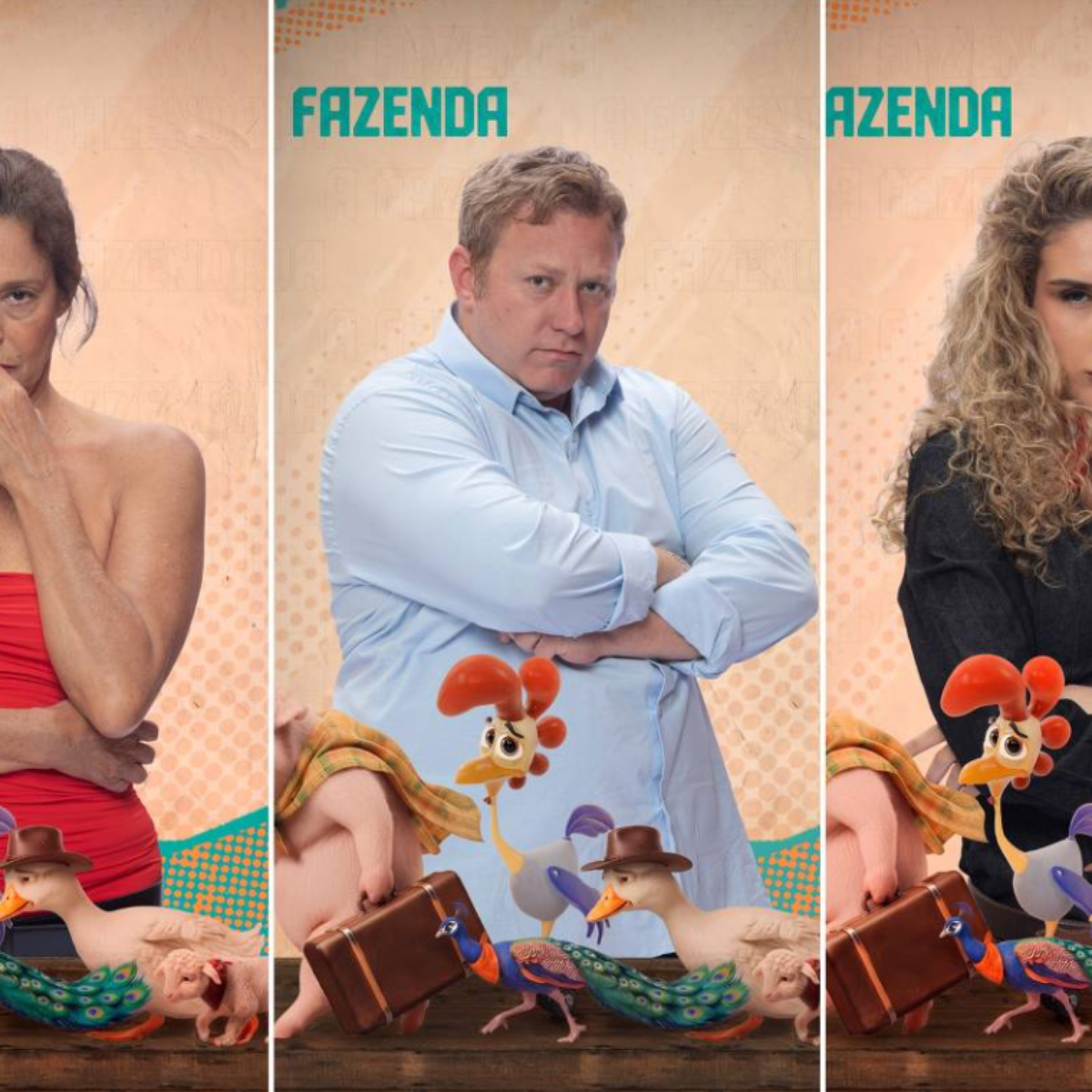 Enquete: Giovanna, Serginho ou Stephanie, quem deve ficar em A Fazenda 18?