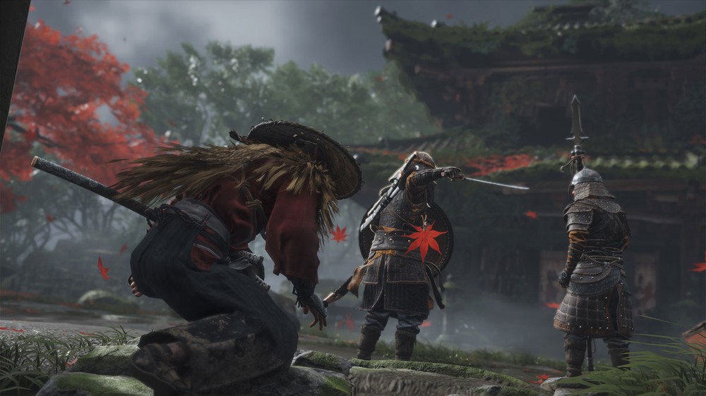Em Ghost of Tsushima o samurai Jin Sakai fica dividido entre sua honra ou fazer tudo ao seu alcance para salvar seu povo — Foto: Divulgação/Sucker Punch