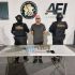 Eduardo "N", de 32 años, fue interceptado en una camioneta Dodge Journey a exceso de velocidad y en posesión de envoltorios con narcóticos.