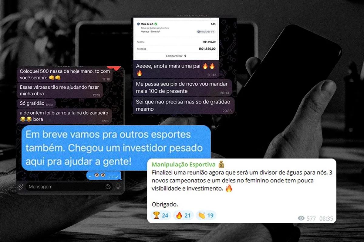 Grupo no Telegram entra na mira do MJ por manipulação de bets esportivas