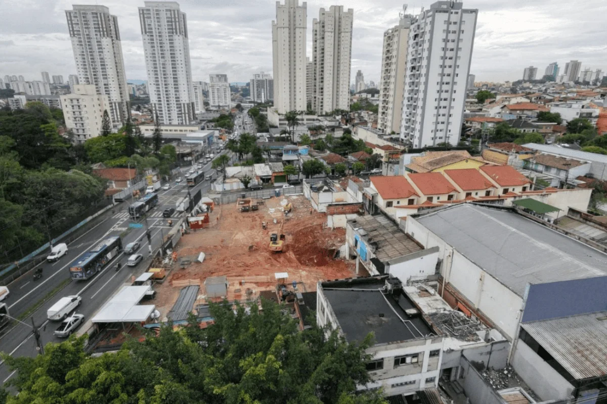 Chácara do Jockey: obras da nova estação de metrô vão afetar vias do bairro