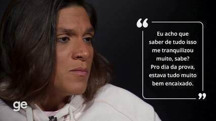 Ana Marcela relembra conselho de Fratus antes da prova olímpica