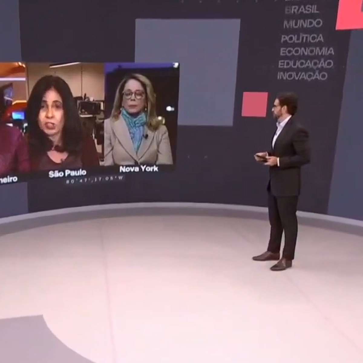 GloboNews tem clima pesado após comentarista reproduzir informação errada que gerou um pedido de desculpas