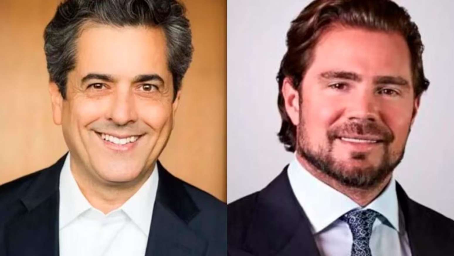 CEO do Grupo Entre, Ant&ocirc;nio Carlos Freixo J&uacute;nior e Daniel Vorcaro