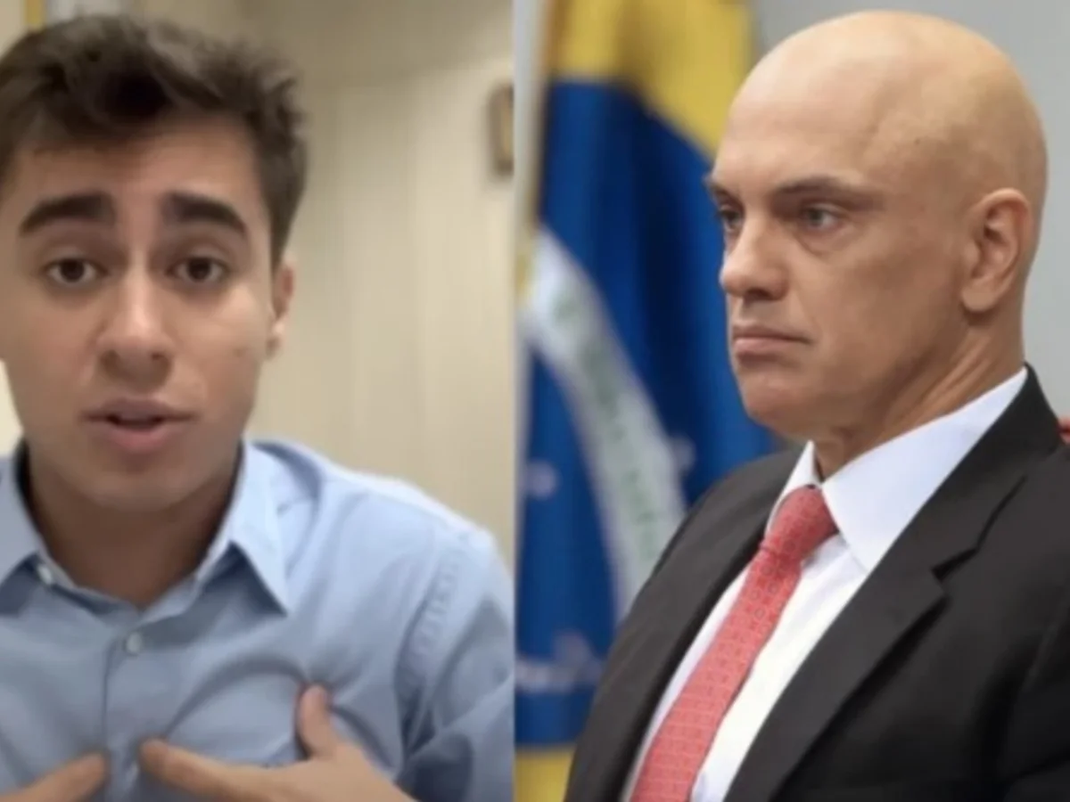 "Ladrão e vacilão": Nikolas ataca Moraes com camiseta após vídeo de jatinho