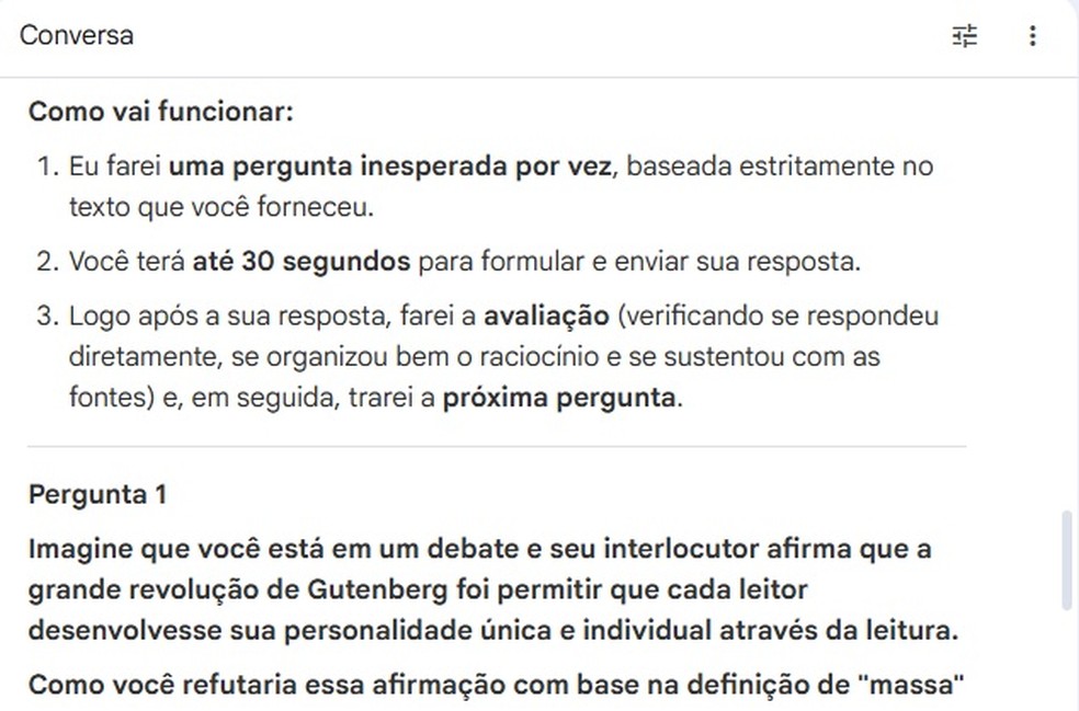 5 prompts do NotebookLM para treinar oratória e se preparar para apresentações