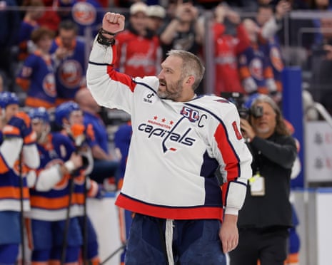 Alex Ovechkin has never hidden his support of Vladimir Putin