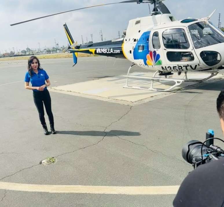 Quem era ‘Eli do helicóptero’, a repórter que morreu em queda de aeronave quando cobria um acidente de trânsito