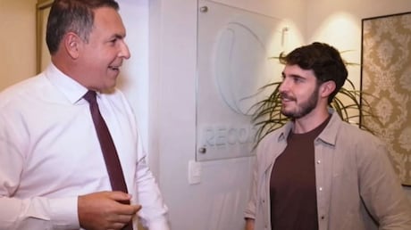Gottino e Lombardi dão show de elegância em preparação para o Cidade Alerta: ‘Dupla de milhões’