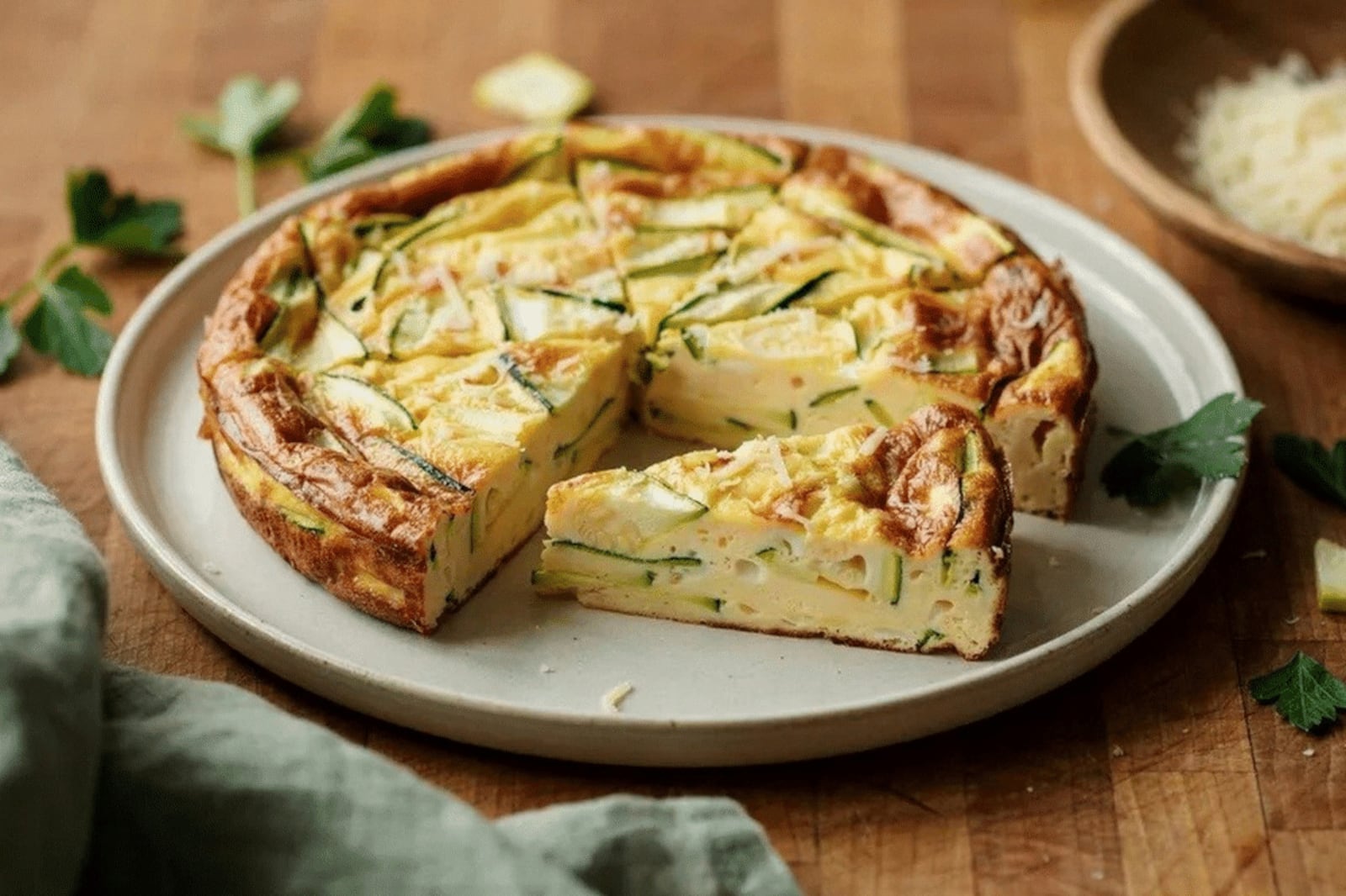 Tem abobrinha em casa? Aprenda essa torta de liquidificador para o lanche da tarde OKN postlift