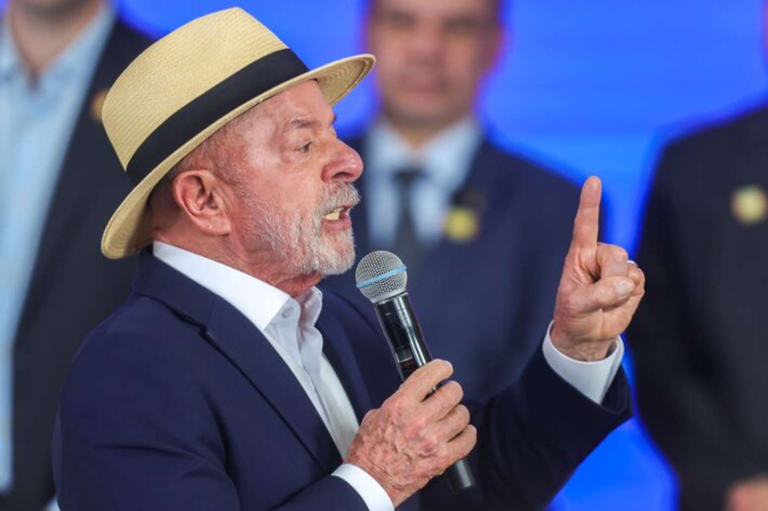 Presidente Luiz In&aacute;cio Lula da Silva, candidato &agrave; reelei&ccedil;&atilde;o