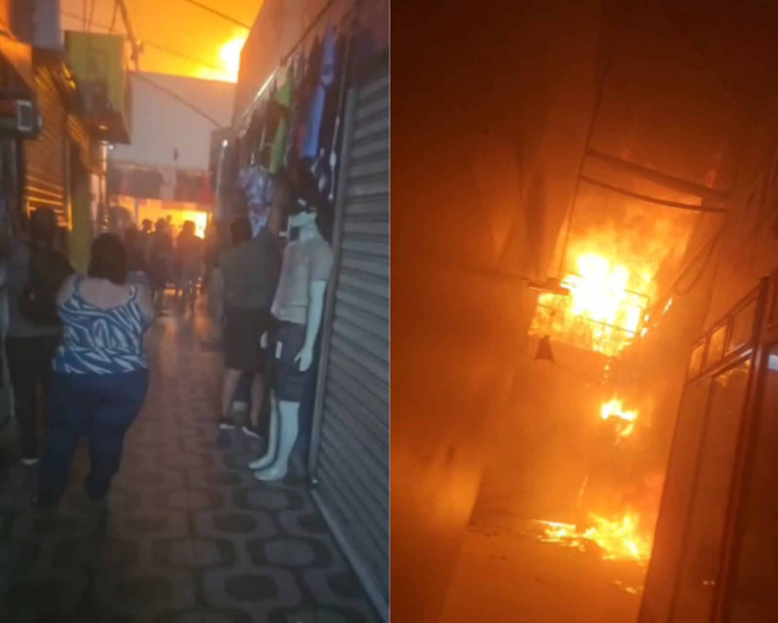 Imagem da matéria: Incêndio no Centro Comercial de Passagem de João Pessoa foi causado por curto-circuito