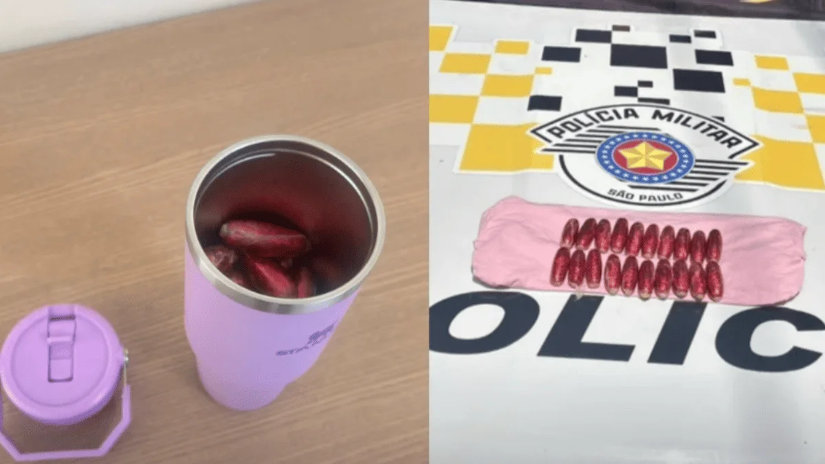 Café especial: PM prende casal traficando cocaína em garrafa térmica