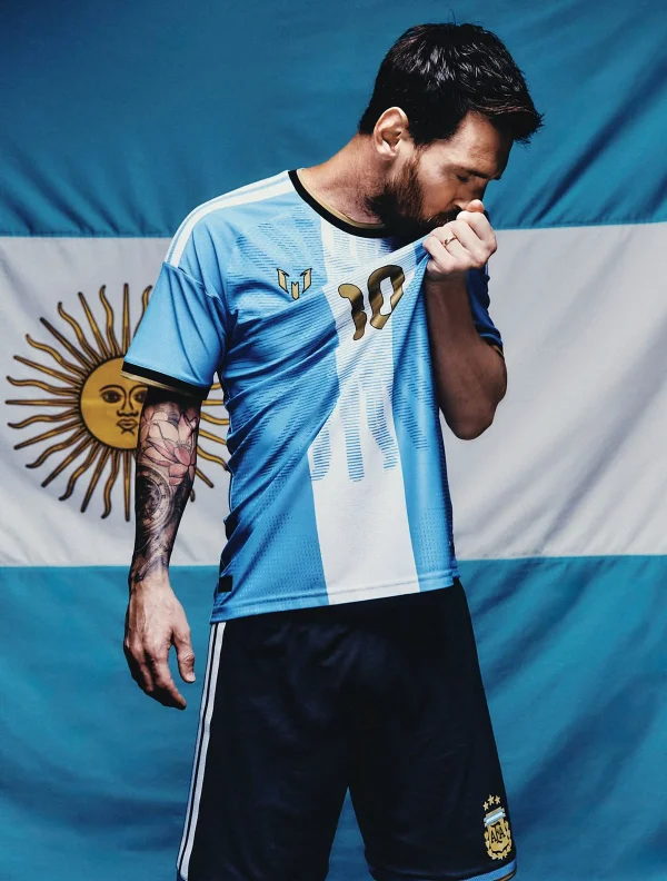 Revelados detalhes da camisa de despedida de Lionel Messi da Argentina - destaque galeria