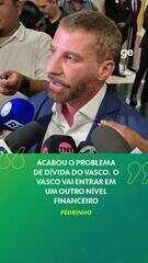 Pedrinho se emociona ao falar de processo para venda da SAF do Vasco