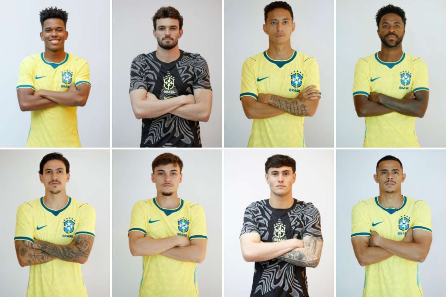 Jogadores convocados para Seleção