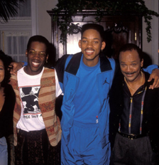 Elenco de 'Um Maluco no Pedaço' nos bastidores da série que foi ao ar entre 1990 e 1996 Foto: Ron Galella, Ltd./Ron Galella Collection via Getty Images