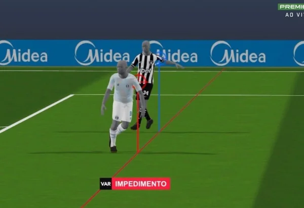 Grêmio critica a anulação do gol de empate na partida contra o Botafogo