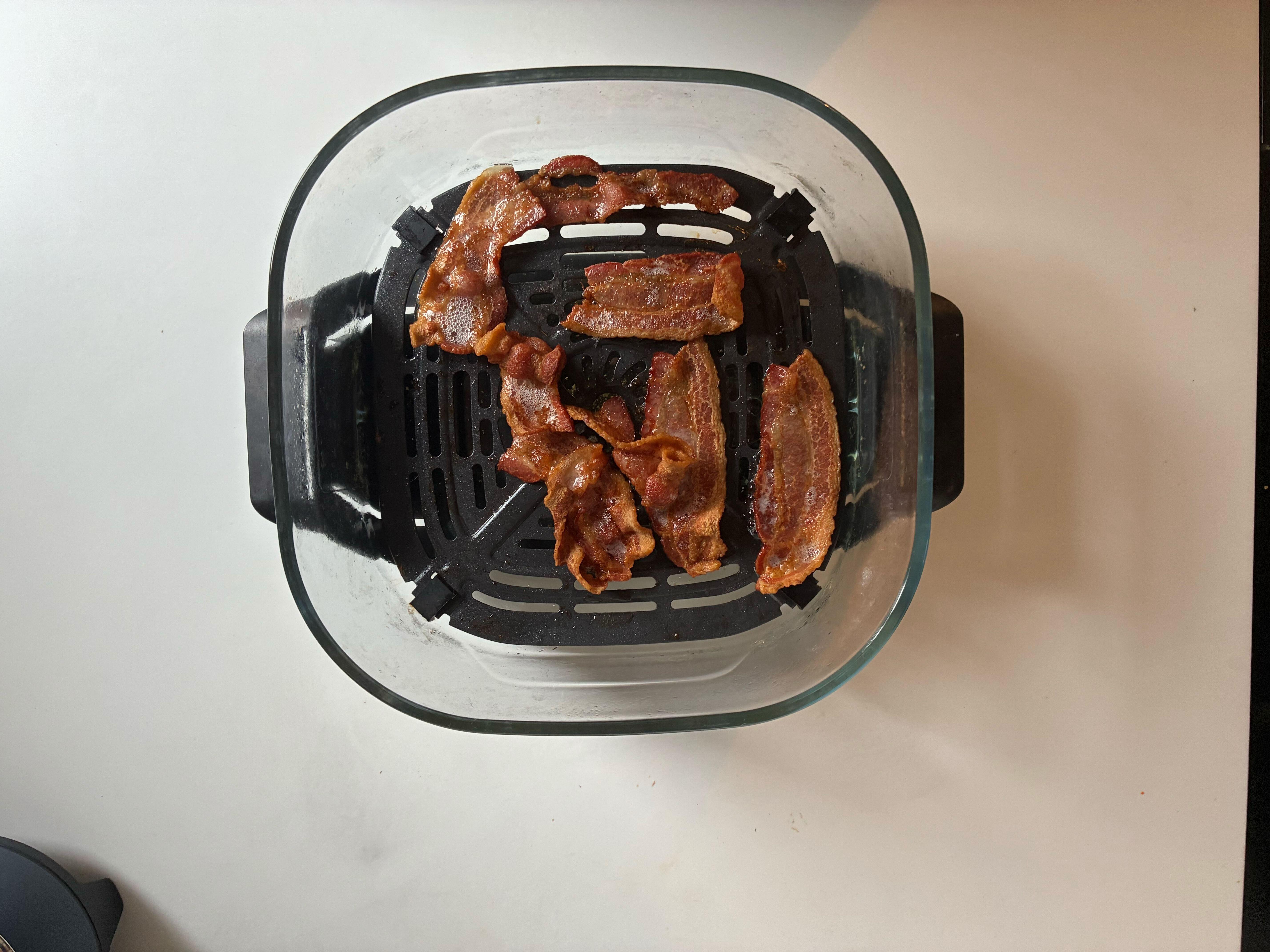 Imagem da matéria: Depois de uma única porção de bacon no air fryer, parei de usar minha frigideira