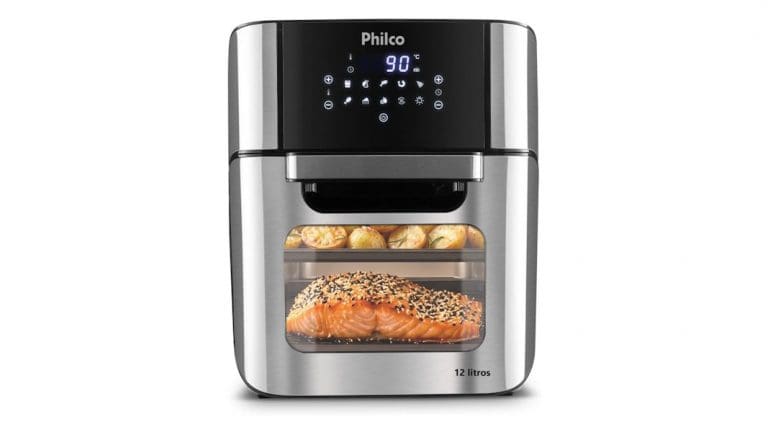 Air fryer Philco: saiba se modelo com 12 L de capacidade e vidro frontal vale a pena