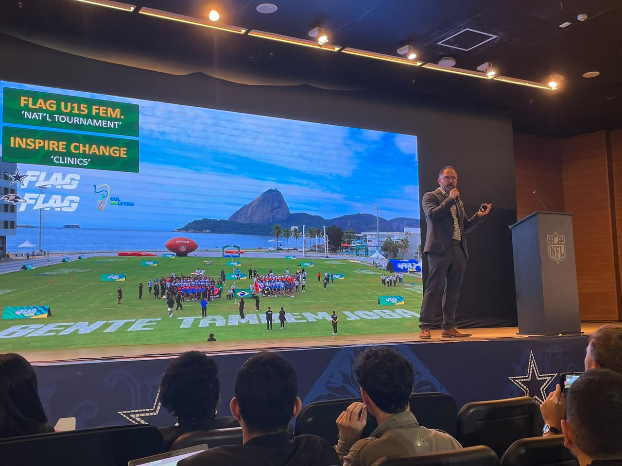 Chefe da NFL no Brasil quer futebol americano dentro do top 5 esportes do país