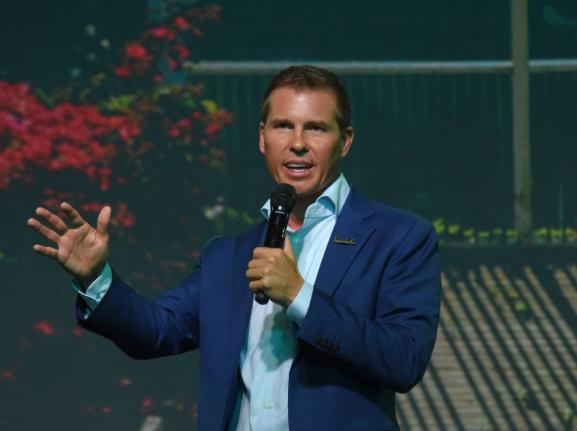 Executive Chairman of Sandals Resorts International, Adam Stewart.