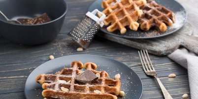 Waffle de tapioca. Foto: Sa&uacute;deLAB