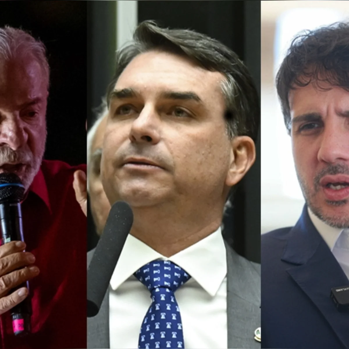 Atlas: Lula lidera com 45,8% no 1º turno; Flávio tem 43,4%, e Renan, 4,5%