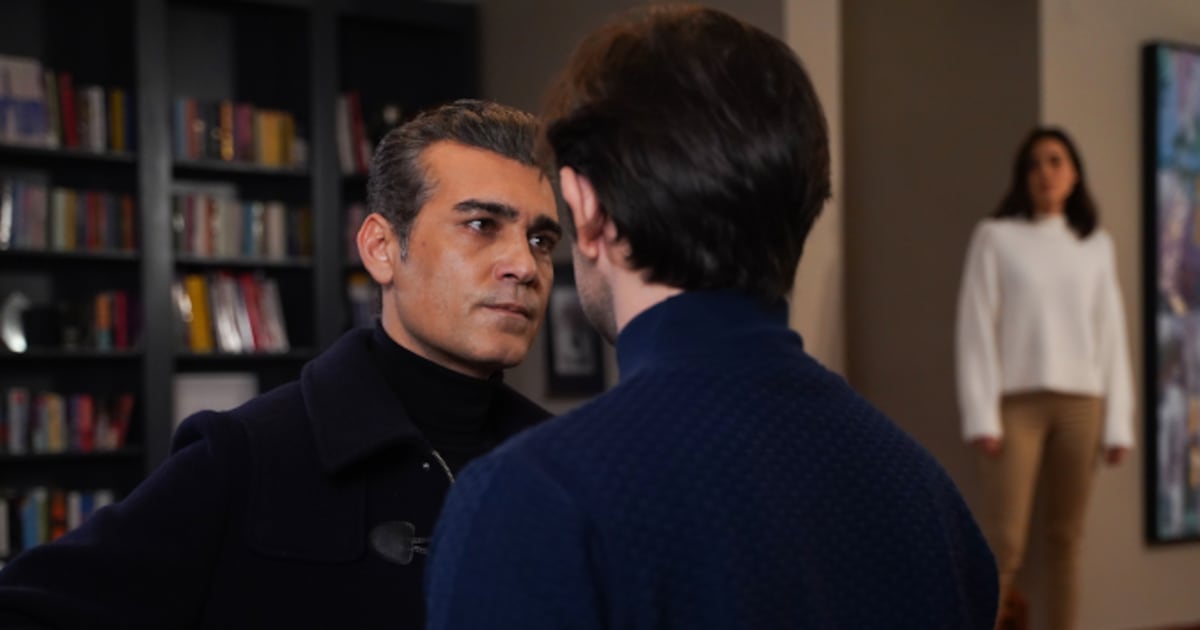 Volkan tem crise de ciúmes por Asya e provoca Turgay: ‘O que está fazendo na minha casa?’