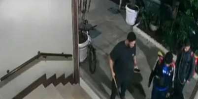 Homem se entregou no in&iacute;cio da tarde desta quinta-feira, 20 Foto: Reprodu&ccedil;&atilde;o/TV Globo