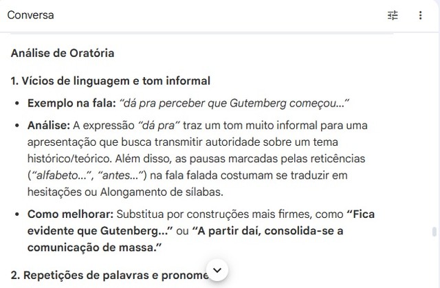 5 prompts do NotebookLM para treinar oratória e se preparar para apresentações