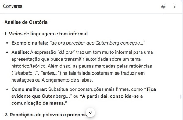 5 prompts do NotebookLM para treinar oratória e se preparar para apresentações