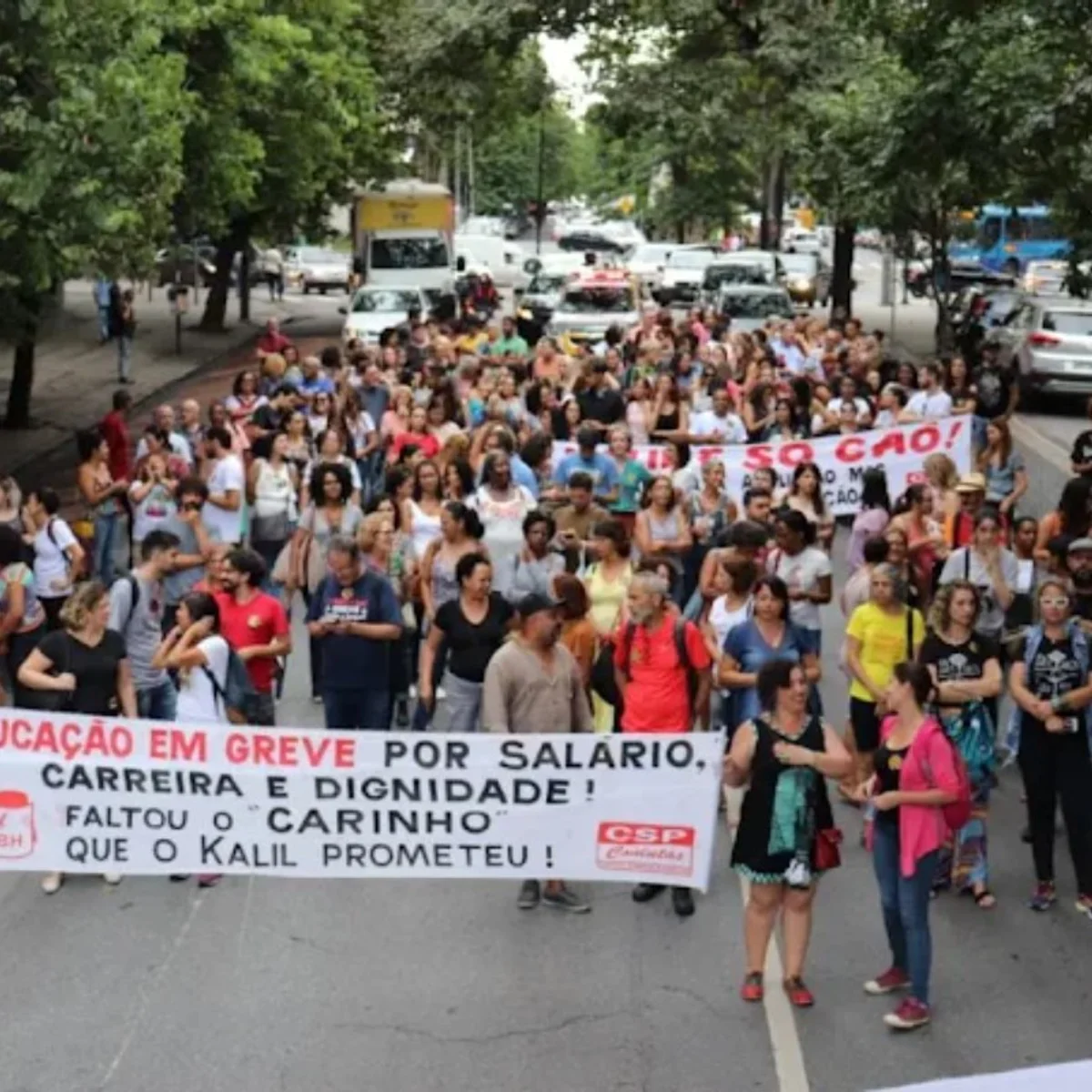 Servidores denunciam “calote” em reposição de greve; PBH diz que vai pagar