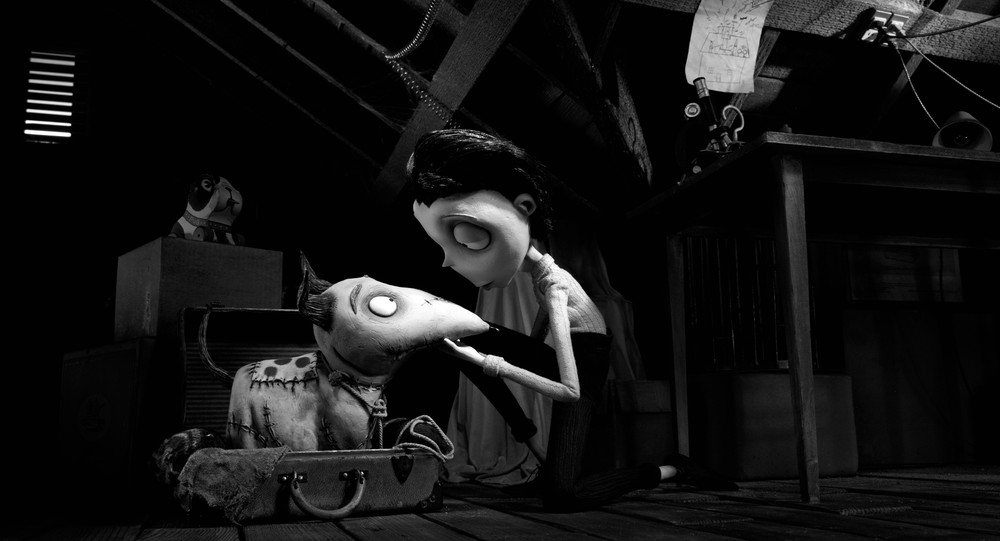 Frankenweenie (2012) é um dos filmes de animaç stop-motion mais renomados do cinemas — Foto: Reprodução/Disney