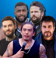 Lucas Lucco, Baco Exu do Blues, Whindersson Nunes, Selton Mello e Padre Fábio de Melo: as dores emocionais são poupam nenhum perfil Foto: Fotomontagem: Blog Sala de TV