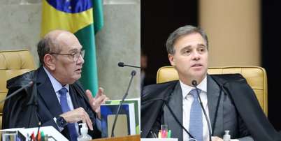 Gilamer Mendes e André Mendonça, ministros do Supremo Tribunal Federal Foto: Divulgação/STF