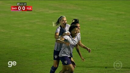São Paulo 1 x 0 Flamengo | Melhores Momentos | Semifinal | Campeonato Brasileiro Feminino
