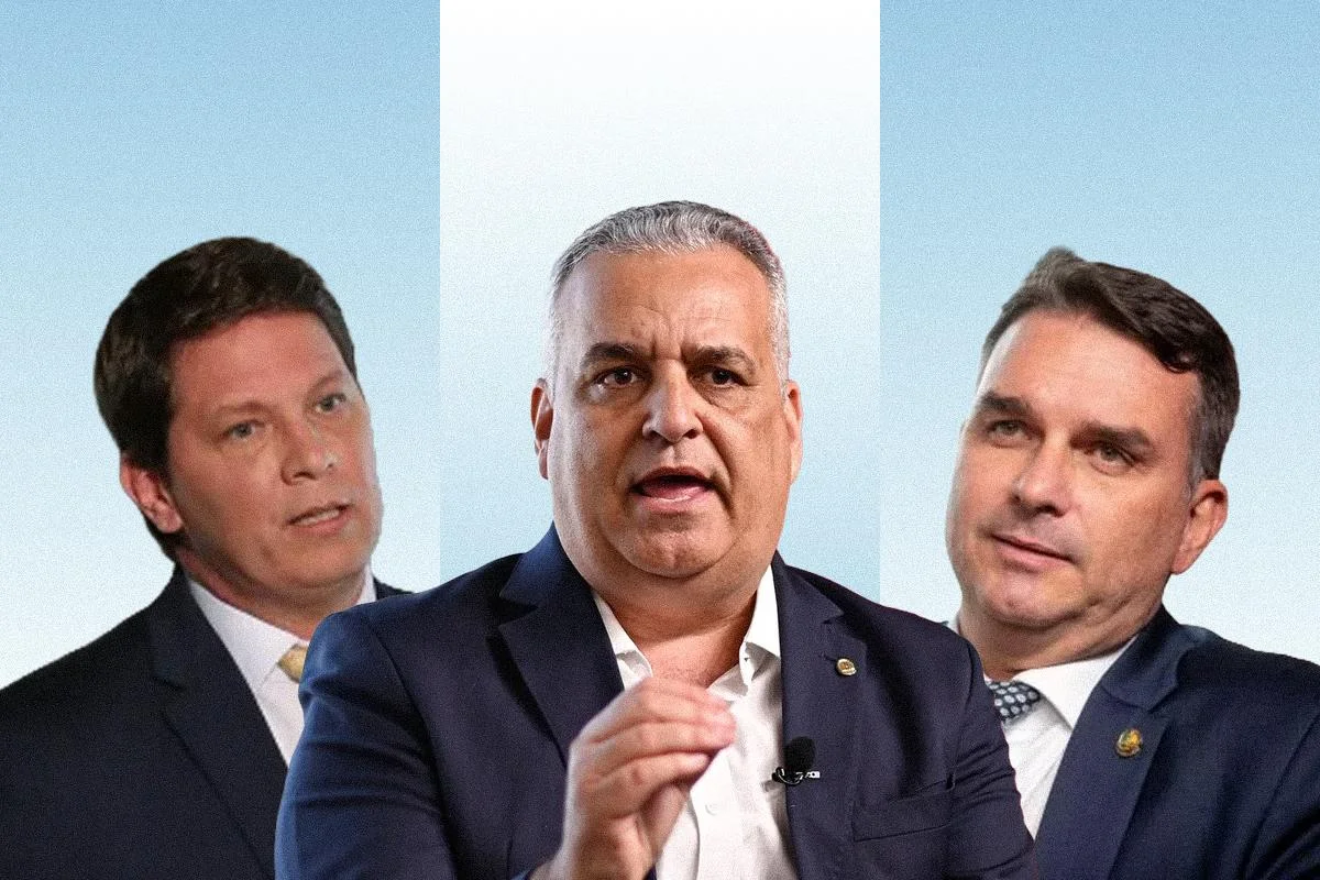 TSE abre investigação contra Flávio Bolsonaro, Alfredo Gaspar e Mario Frias - Metrópoles