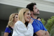 Tufão (Murilo Benício) e Carminha (Adriana Esteves) na novela Avenida Brasil