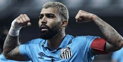 Gabigol tem 21 gols na temporada e est&aacute; a sete de superar 2018, ano recordista pelo clube &ndash; Foto: Reinaldo Campos / Santos / Jogada10
