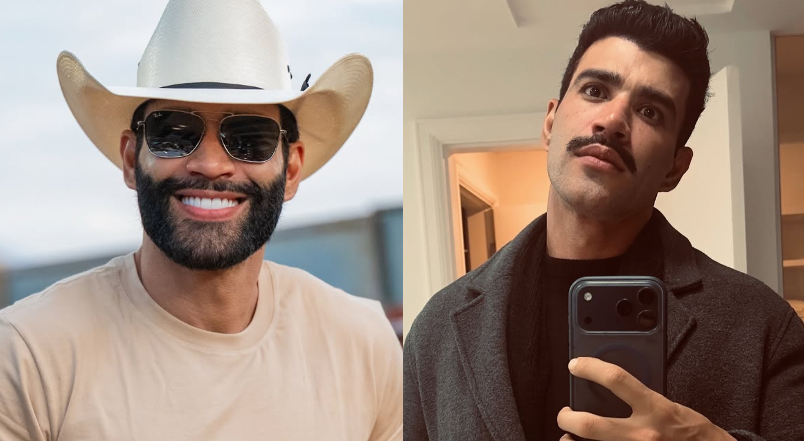 Gusttavo Lima muda o visual e fãs demoram a reconhecer o cantor: 'Precisei olhar várias vezes'