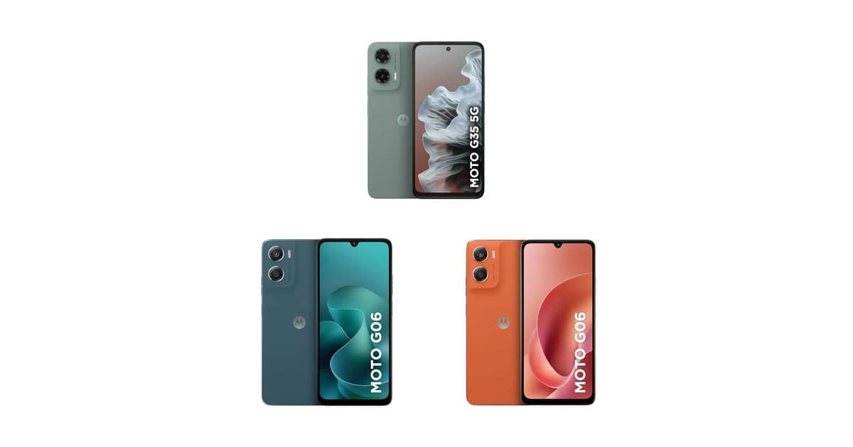 Motorola em destaque: veja uma seleção de smartphones com 5G, câmera com IA e bateria potente